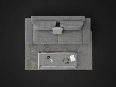 Sofa Set - Blest 04 3D model