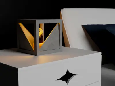 Cobogo Light Fixture 3D model