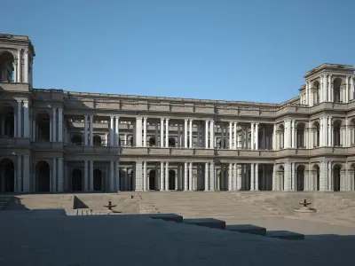 Ancient Roman Forum 3D model