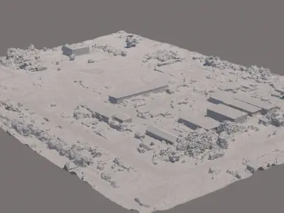 Aerial scan 5 3D model