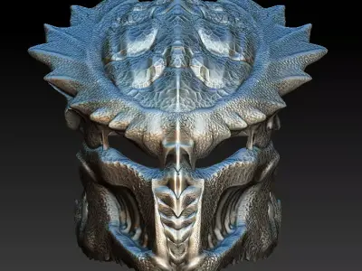 Predator Crab Bio mask 3D model