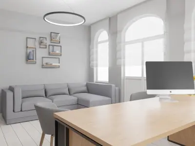 Small Office 3D model purchase
