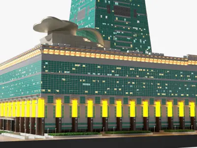  Taipei 101 Illuminated Tower 