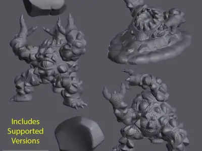 Xorn Adults - 3 variants 3D print model