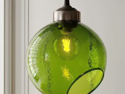 Ceiling Light by Rockett st George 3D model