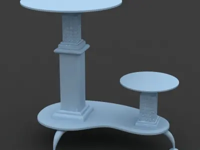 Table Telephone 3D model