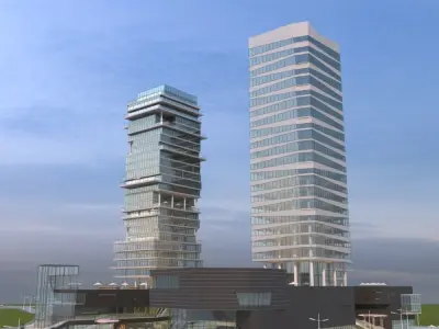 Cityscape 5 3D model