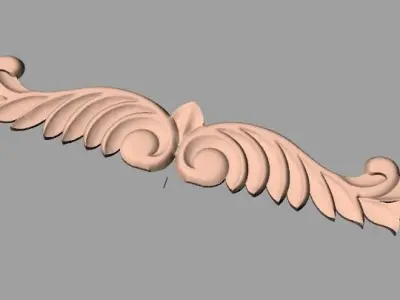 3D carved model furniture 3D design used for artcam aspire E804 3D model