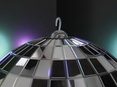 Disco ball 3D model