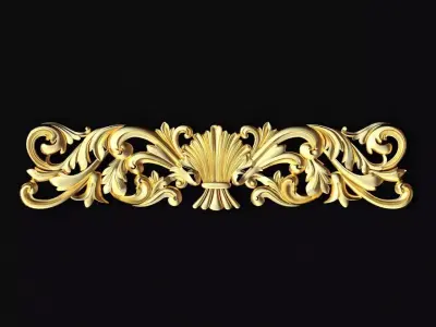 dekor ornament 3D model 110
