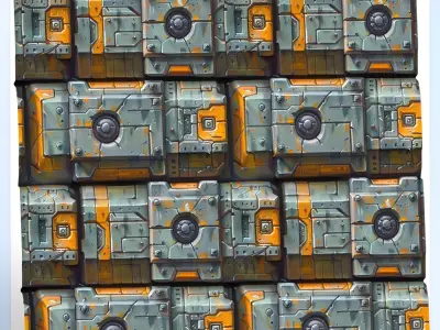 Stylized Wall Seamless Texture Texture 68
