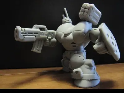 CHIBI-TECH SD - ANACONDA CORE 3D print model