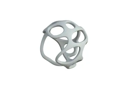 SciFi Cube Object No 28524 Low Poly Shape Texture