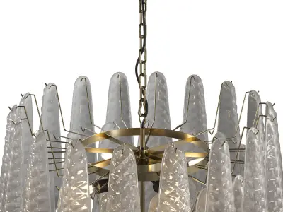  Murano Glass Chandelier 3D model