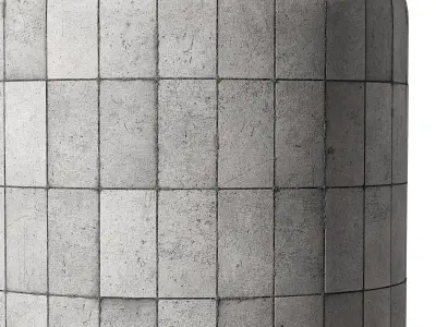 Seamless PBR Tile Material 80 Texture