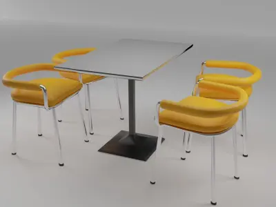 Dining Table Free 3D model
