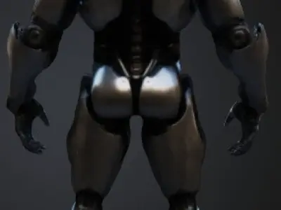 Robot 3D model 19