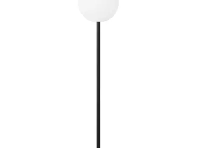 Floor lamp Lape in black steel 3D model