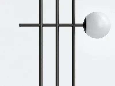 Possini Euro Astrid 3-Light 3D model