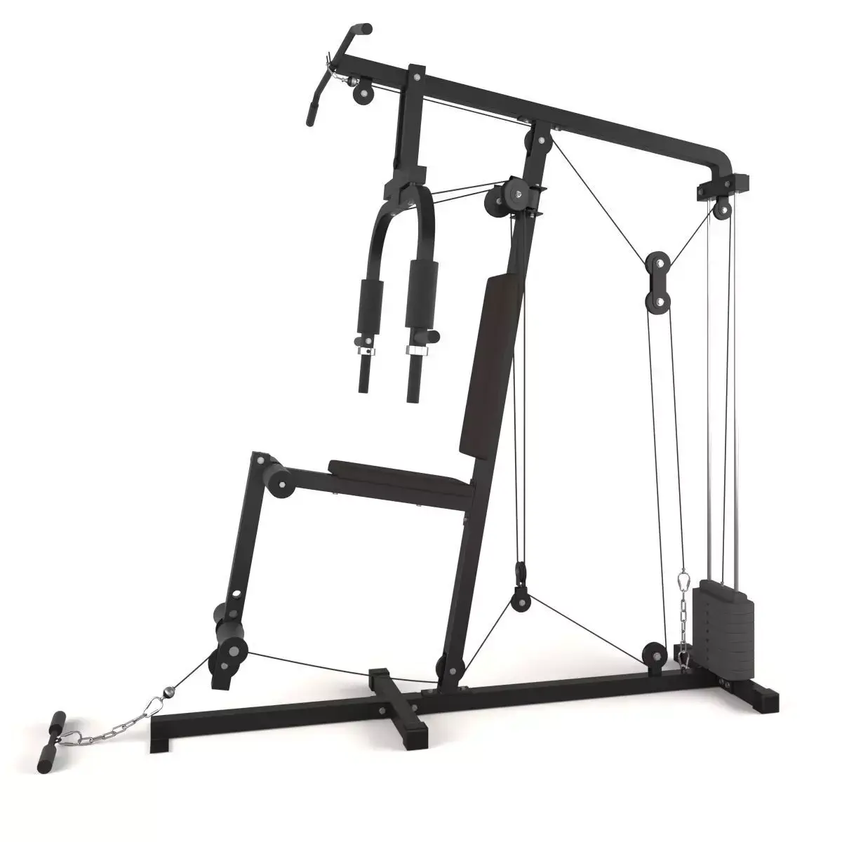 Arm Pull Gym Machine 3D model