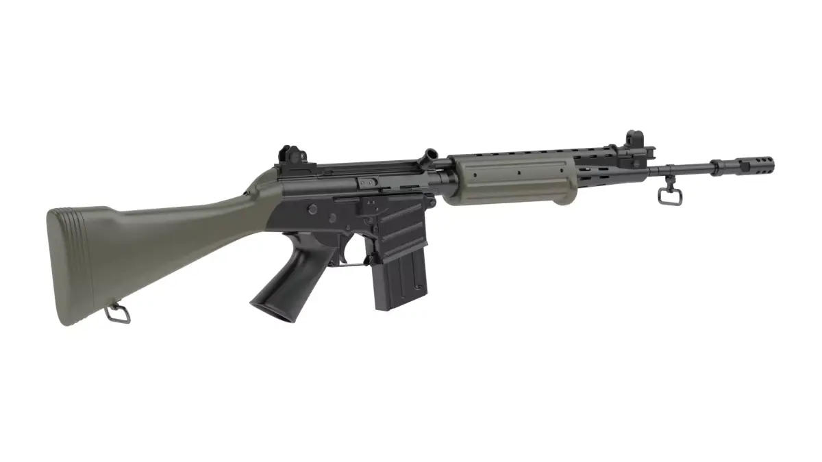 FN CAL Free 3D model