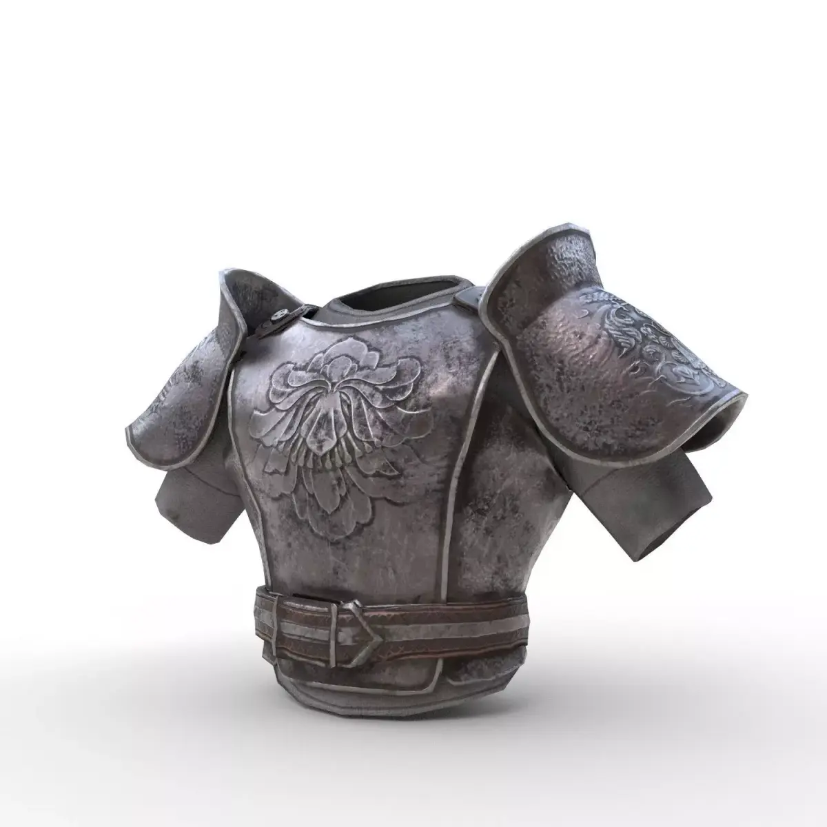 Medieval Armor - PBR Low-poly 3D model