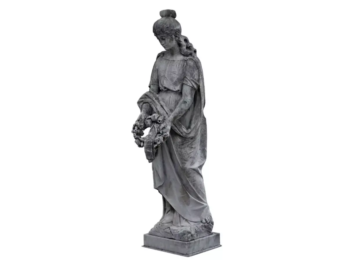 Funeral Sculpture Monument  Low-poly 3D model
