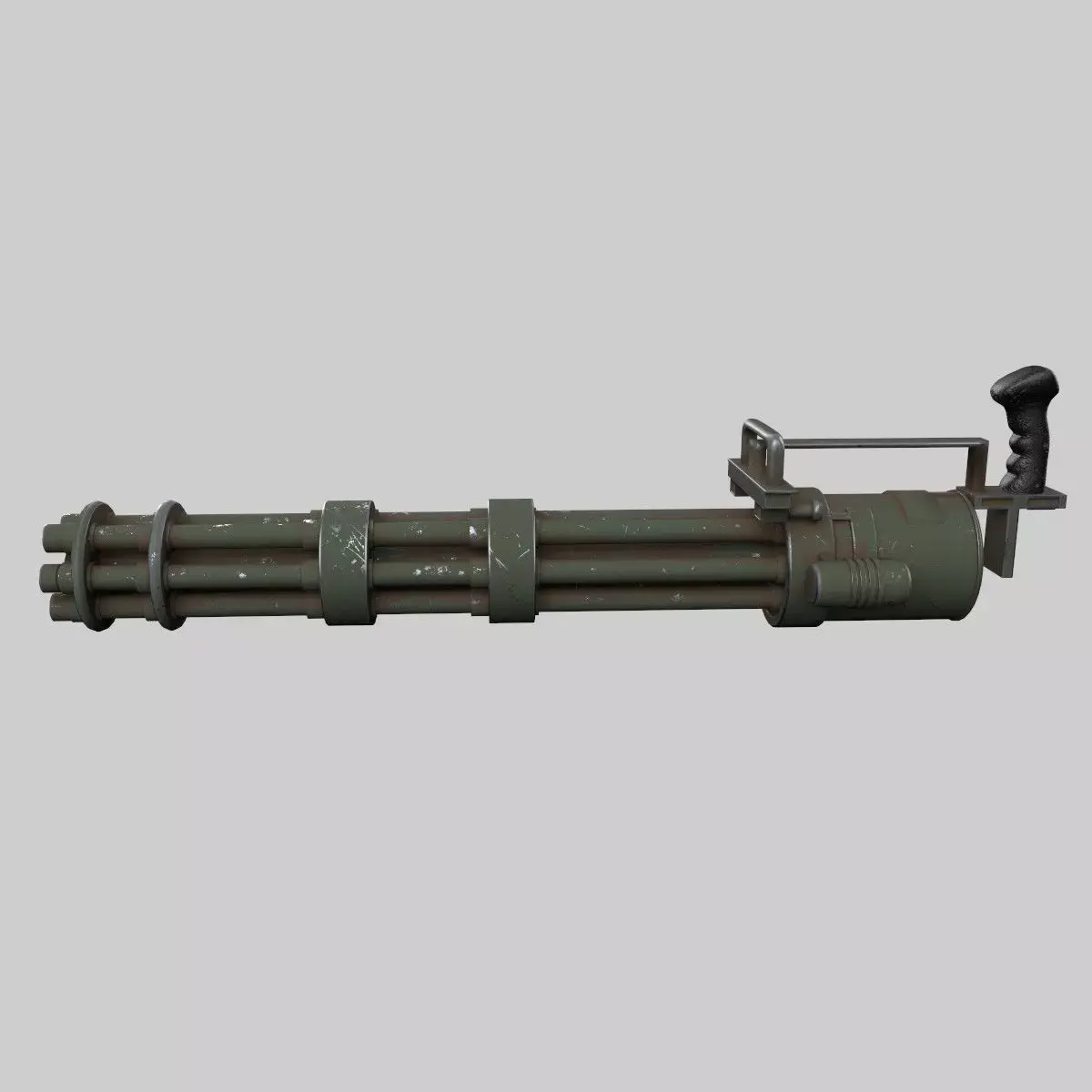 machine gun 3D model 21