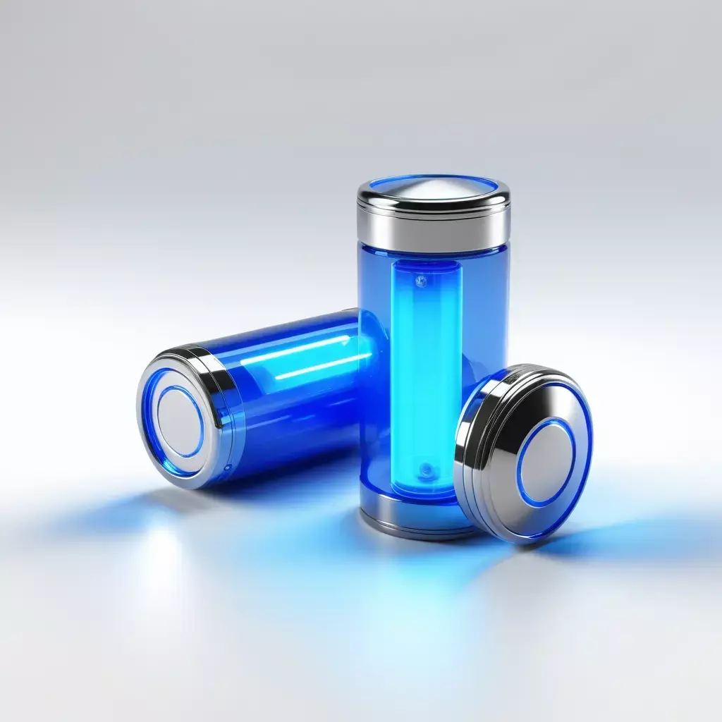 Futuristic SciFi Power Cell Battery 3D model