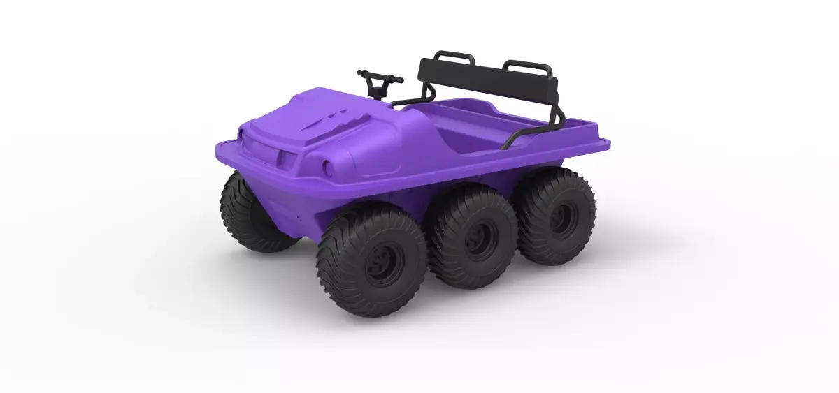 Argo 750 HD 6x6 Scale 1 to 18 3D print model