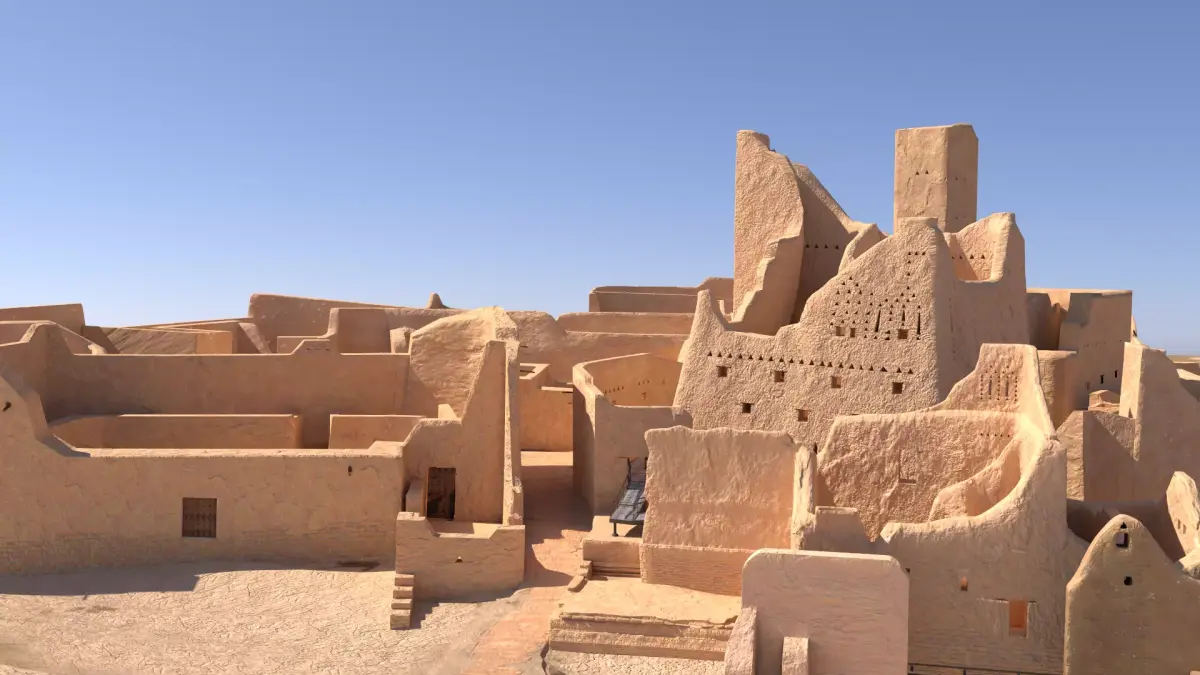 Hi Res models of Diriyah Old Town- Saudi Arabia 3D model