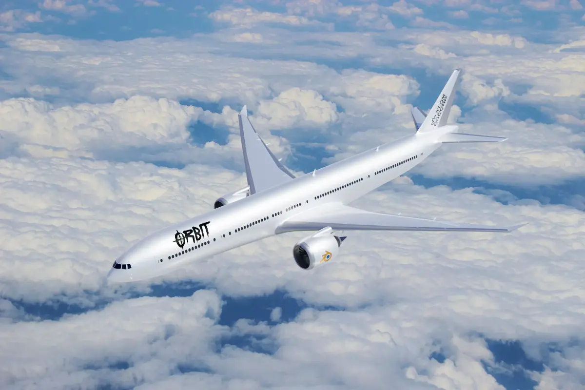 Boeing 777 Low-poly 3D model buy