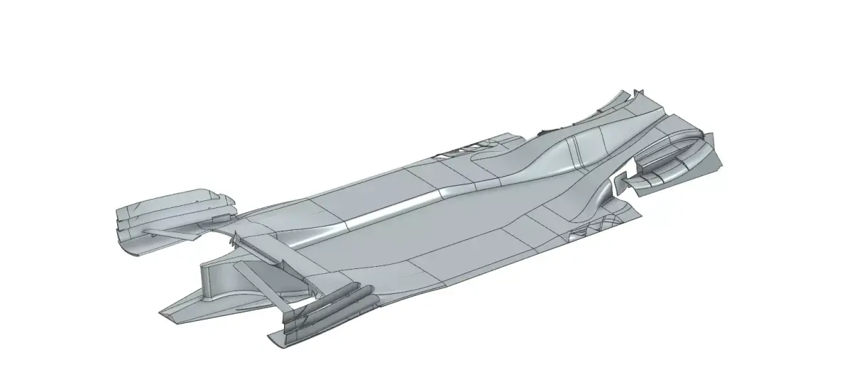 F1 2026 RB22 Floor Free 3D model