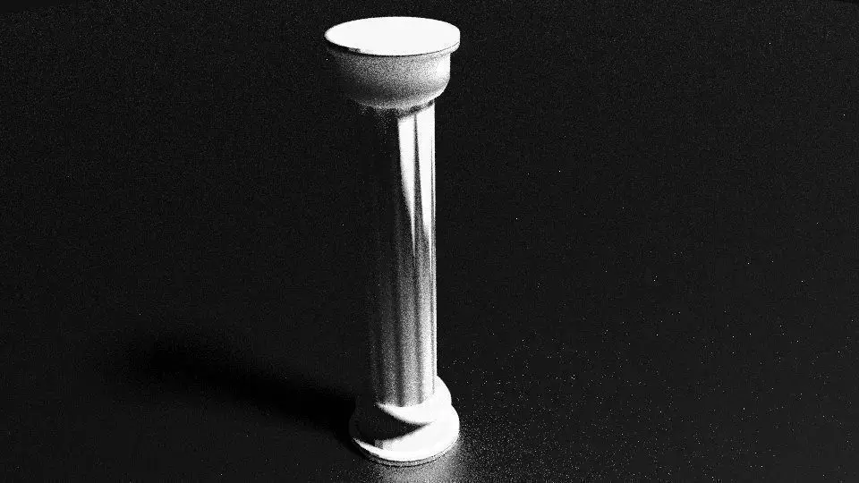 Pillar column 3D model