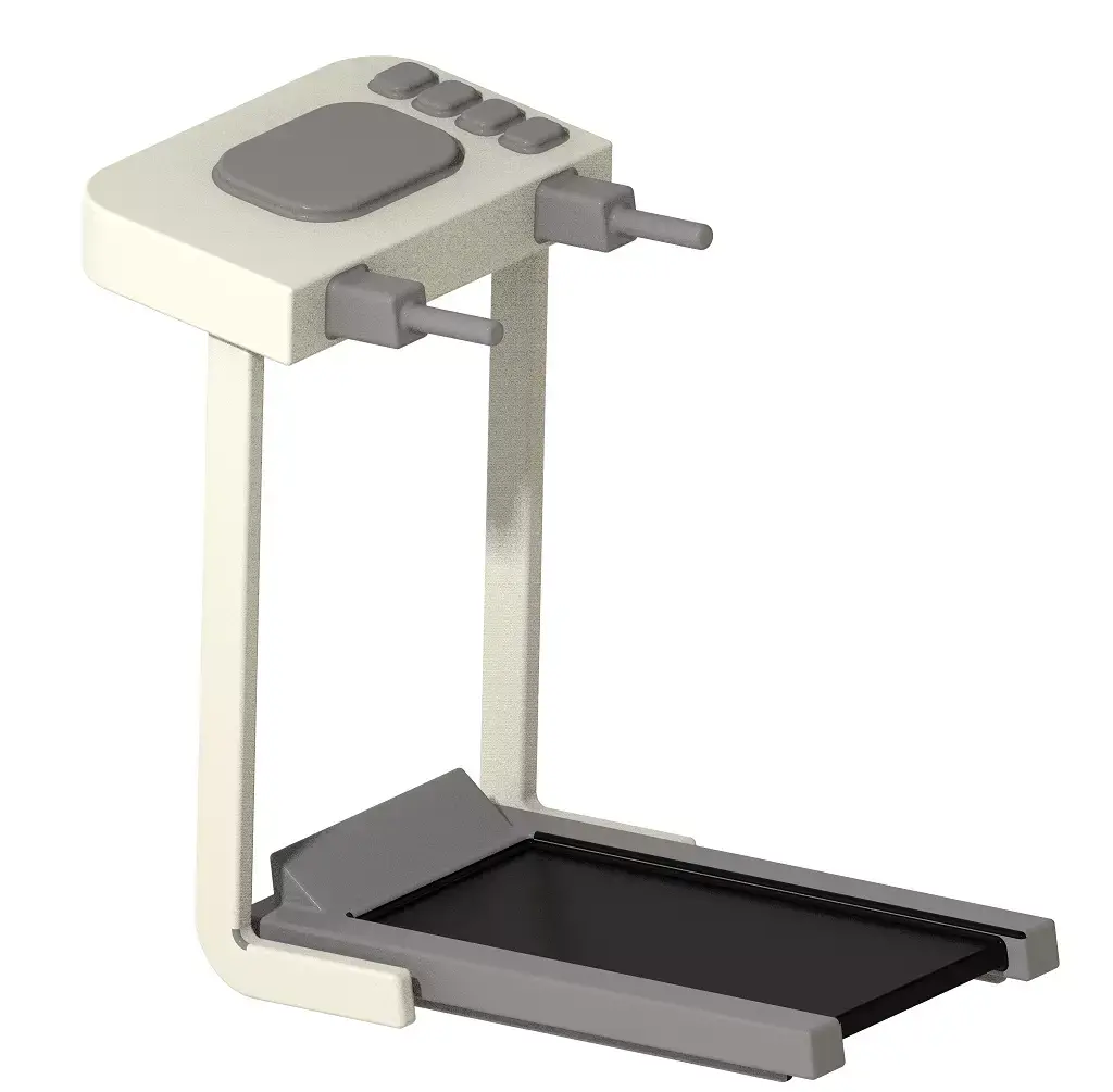 Stylish Gym Treadmill 3D print model