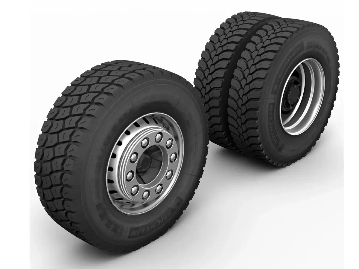 Truck Wheels Off-Road 3D model