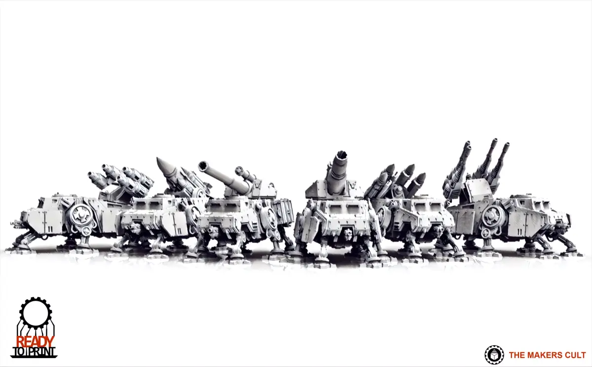 Valour Korps - Support Walker 3D print model