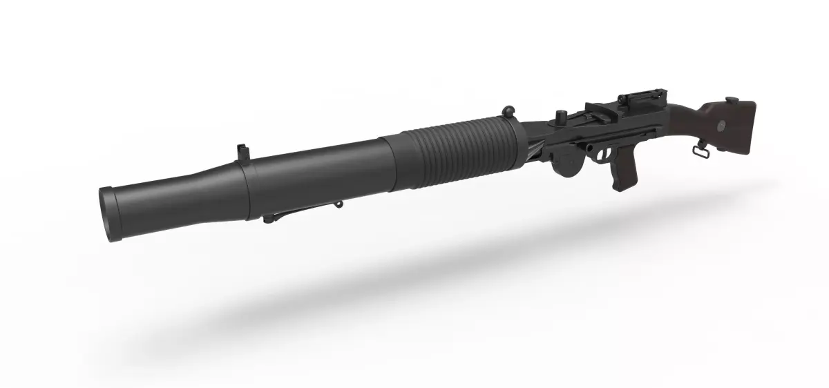Stormtrooper Blaster T-21 from the movie Star Wars 3D model
