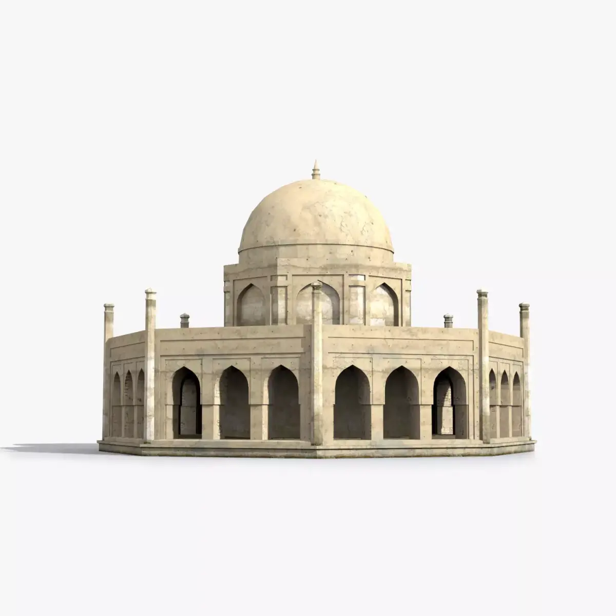 Arab x12 Low-poly 3D model purchase