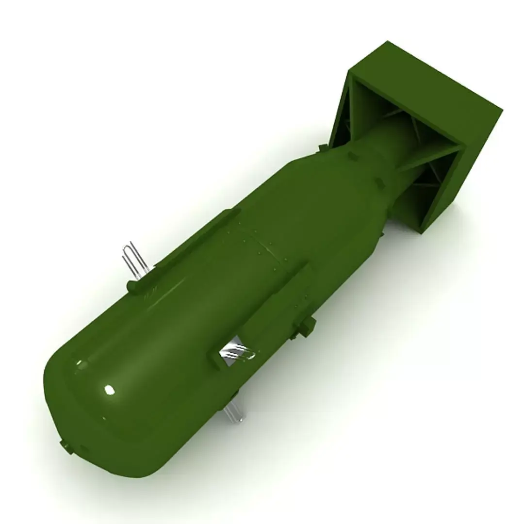 Atomic Bomb 3D model