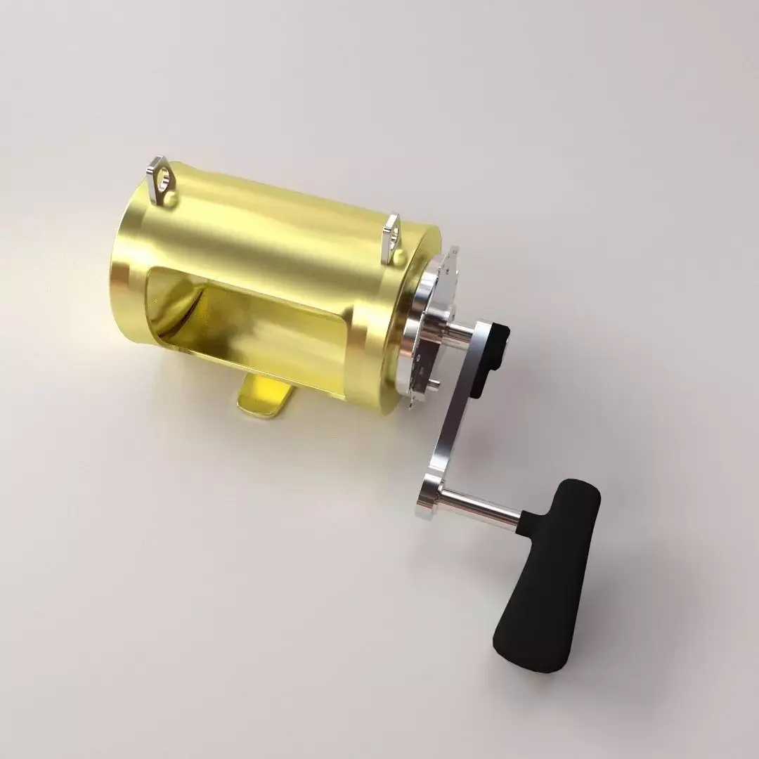 Fishing Reel 3D model get
