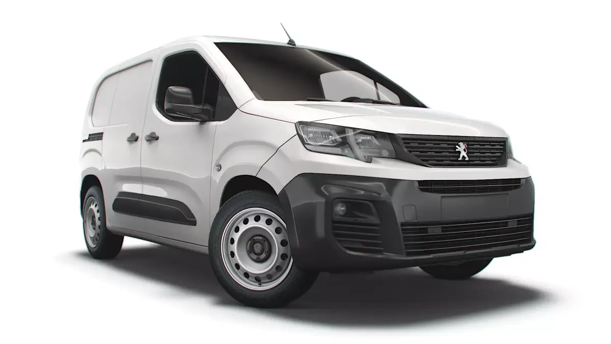 Peugeot Partner Van SWB 2021 3D model