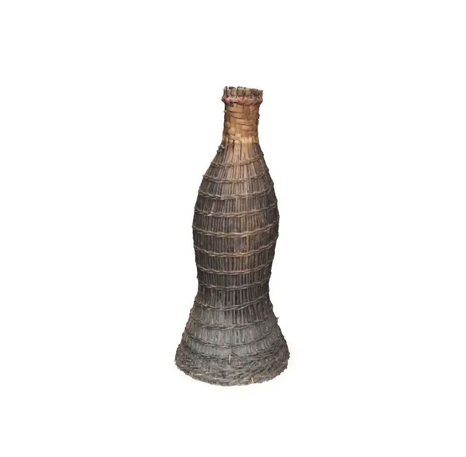 Traditional bamboo fish trap 3D model