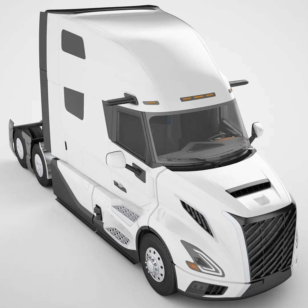 Semi Truck Generic 03 3D model