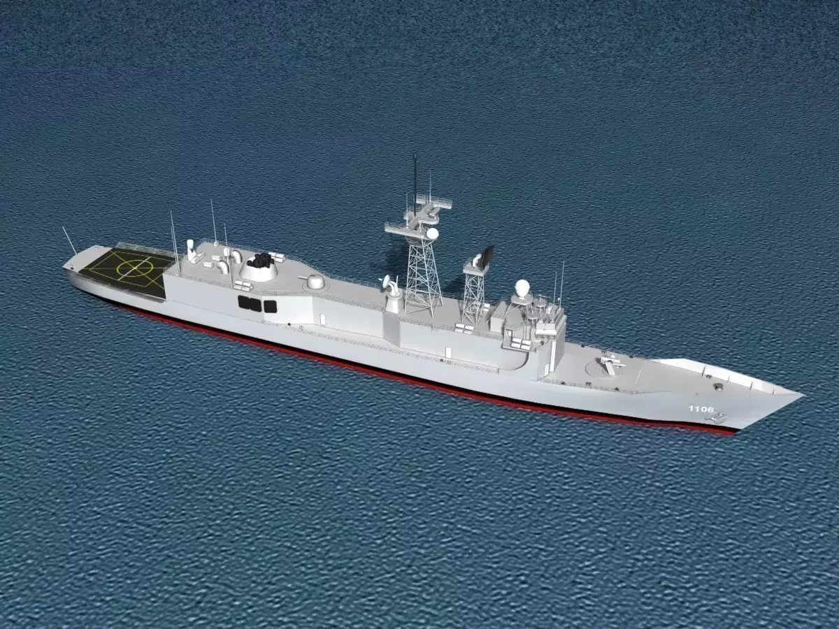 PFG2-1106 ROCS Yueh Fei 3D model