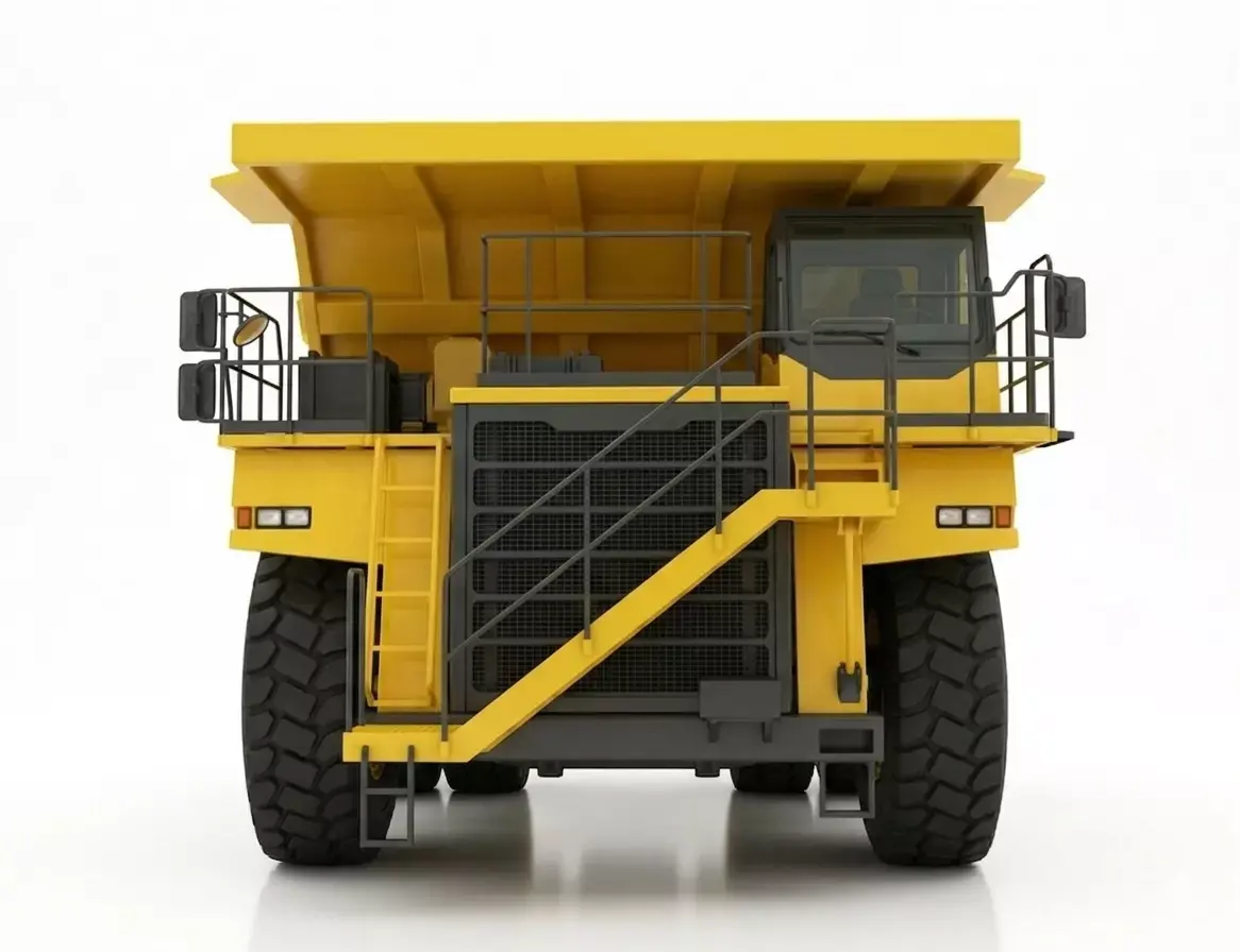 Ultra Scale Mining Haul Truck Low-poly 3D model