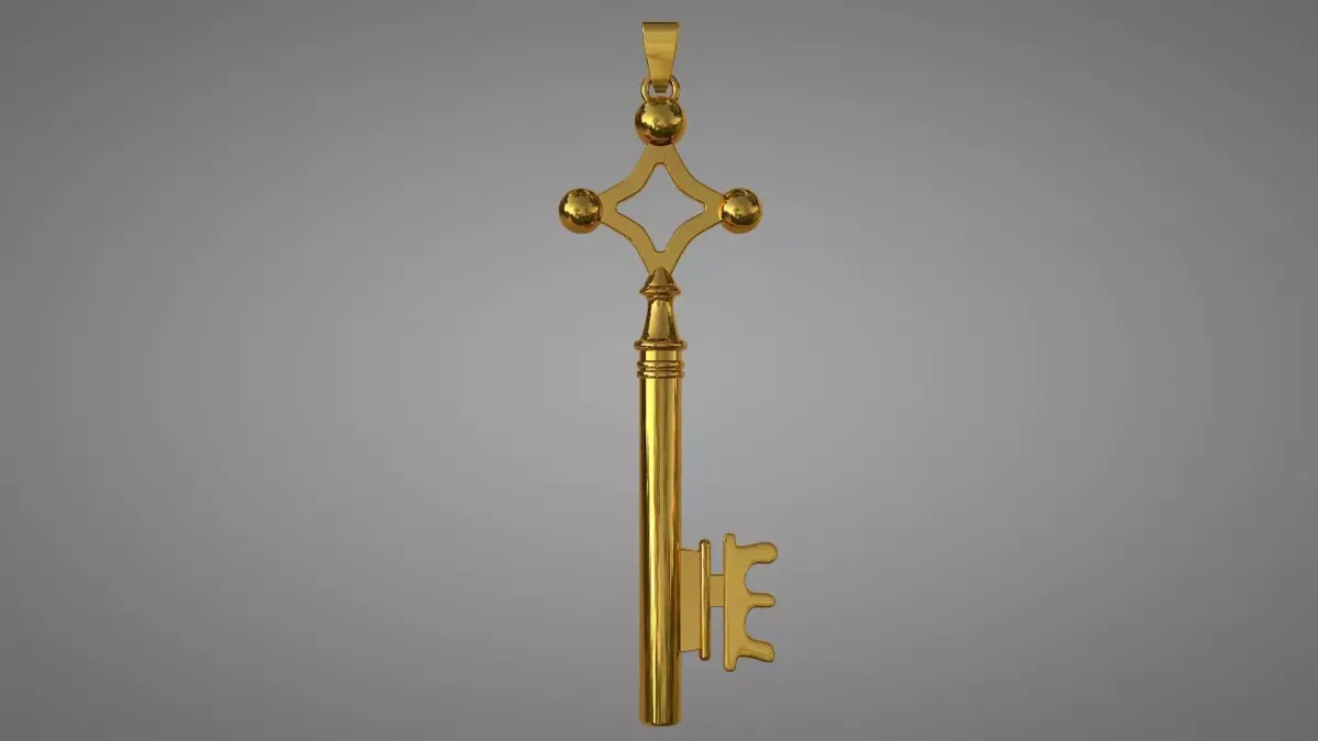 Key - Attack on Titan 3D model