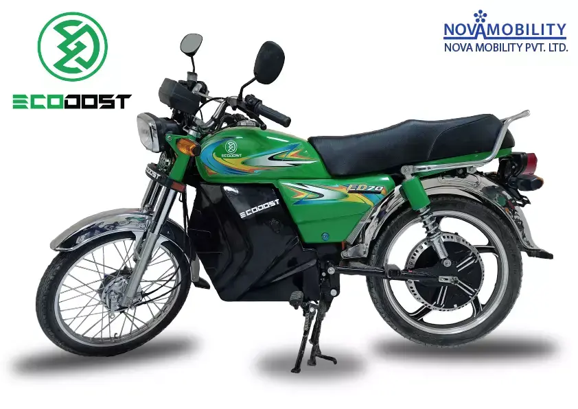 Realistic Electric Bike 3D Model - High-Quality Detailed E-Bike 3D model