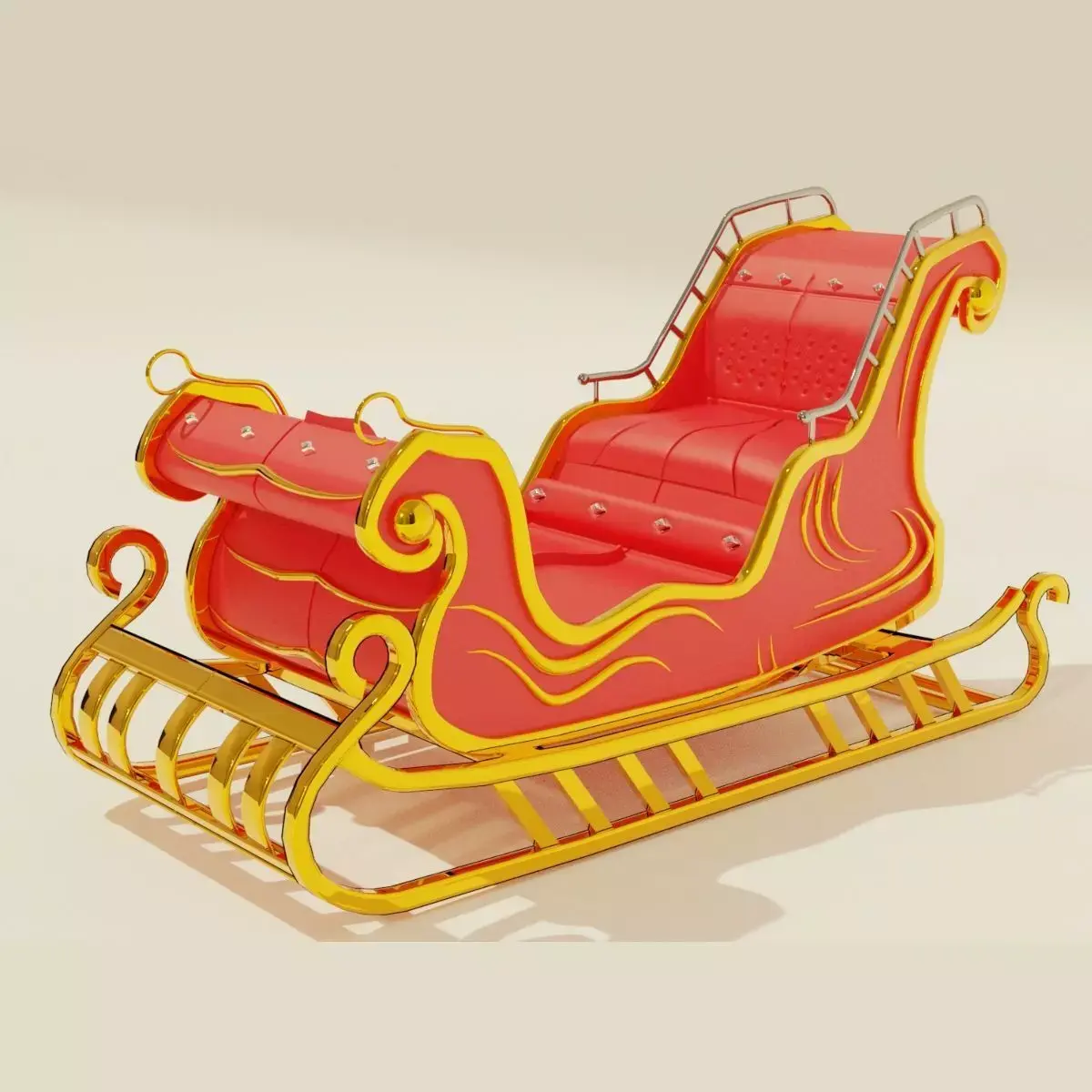 Christmas sleigh 3D model order