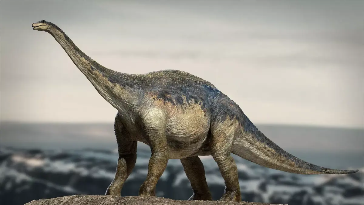 argentinosaurus Rigged 3D model Low-poly 3D model